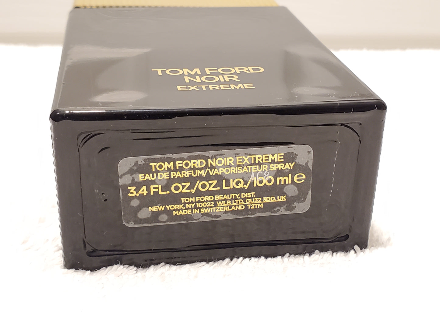 New Tom Ford Noir Extreme Men's Cologne Spray 3.4 oz Bottle Made in Switzerland