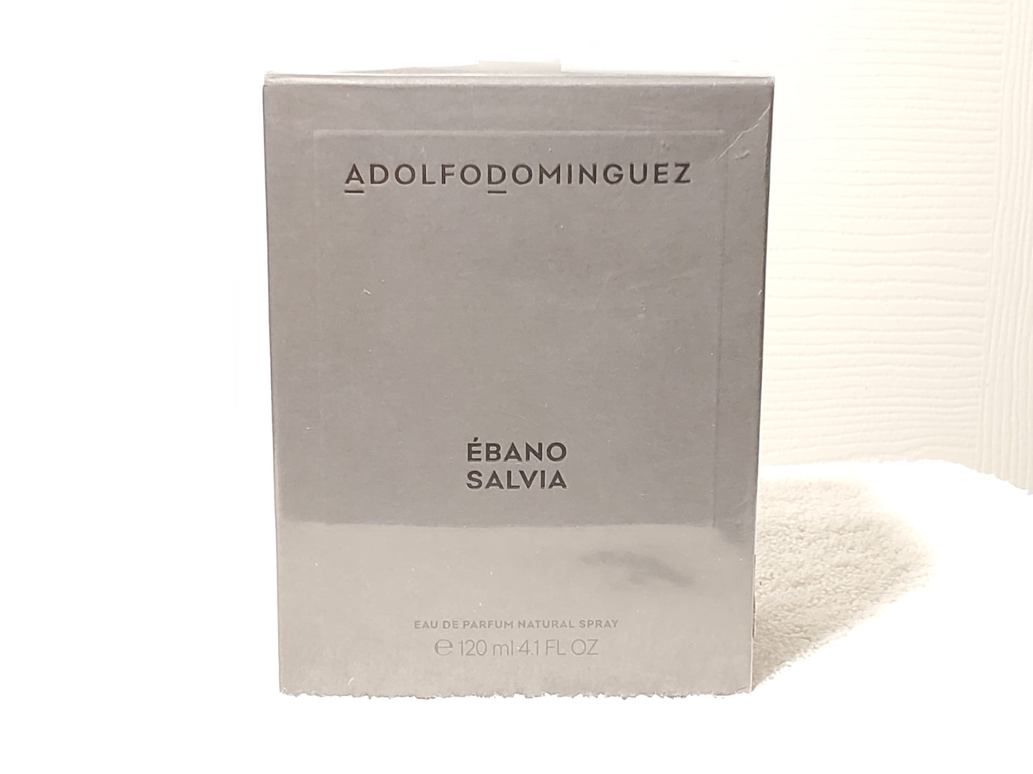 Adolfo Dominguez Ebano Salvia 4.1 oz Bottle Cologne Spray Men's New Sealed Box