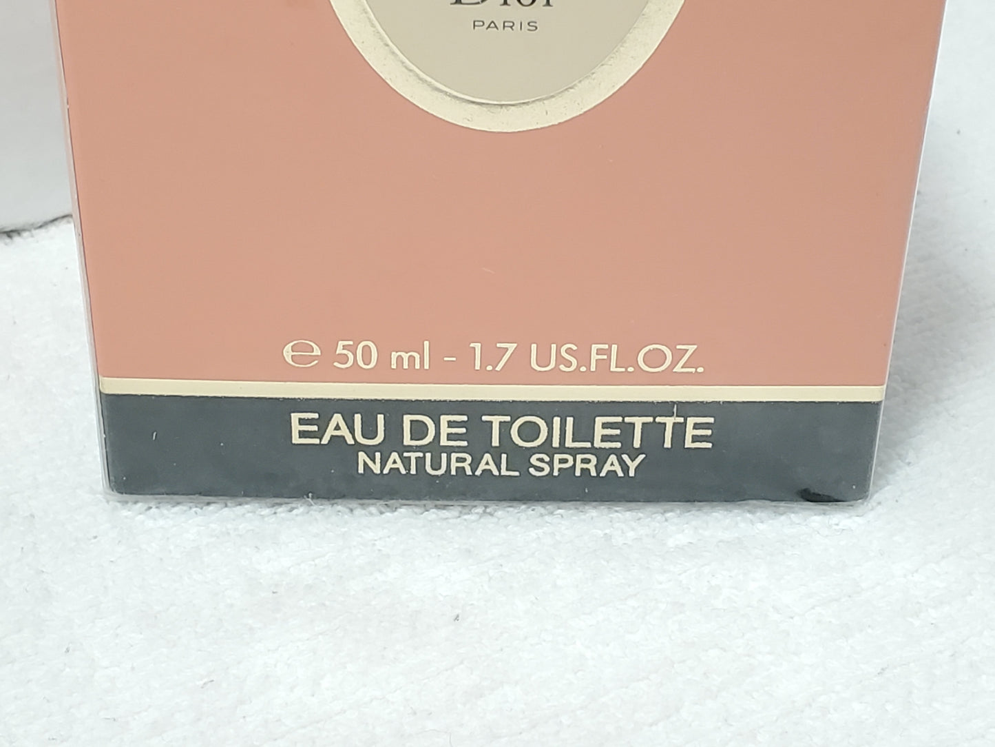 Vintage Christian Dior Paris Women's Perfume 1.7 oz Bottle New Sealed Box