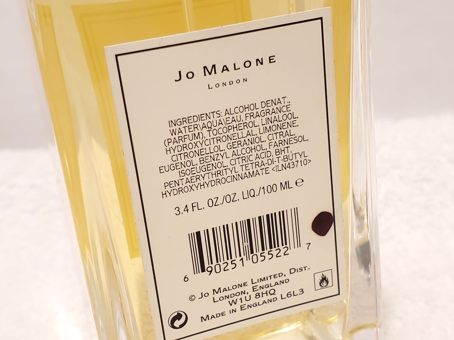 Jo Malone London English Oak Redcurrant Men's Cologne Spray 3.4 oz Bottle New