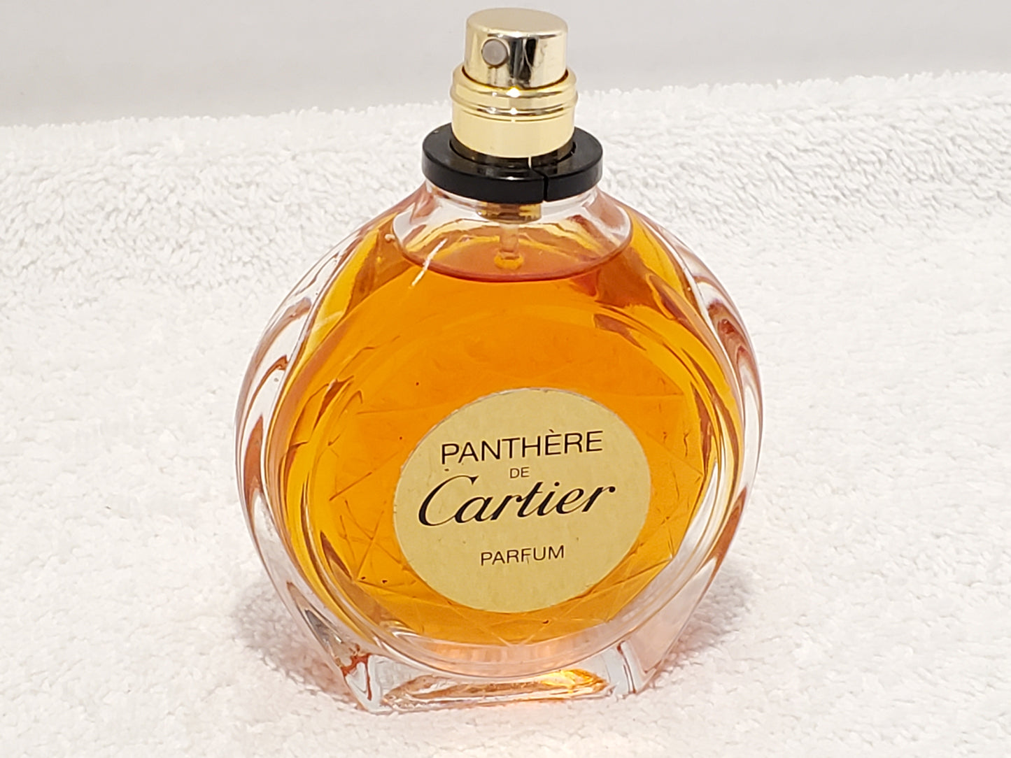 Vintage Panthere De Cartier Paris Women's Perfume Spray 1.6 oz Bottle Made in France