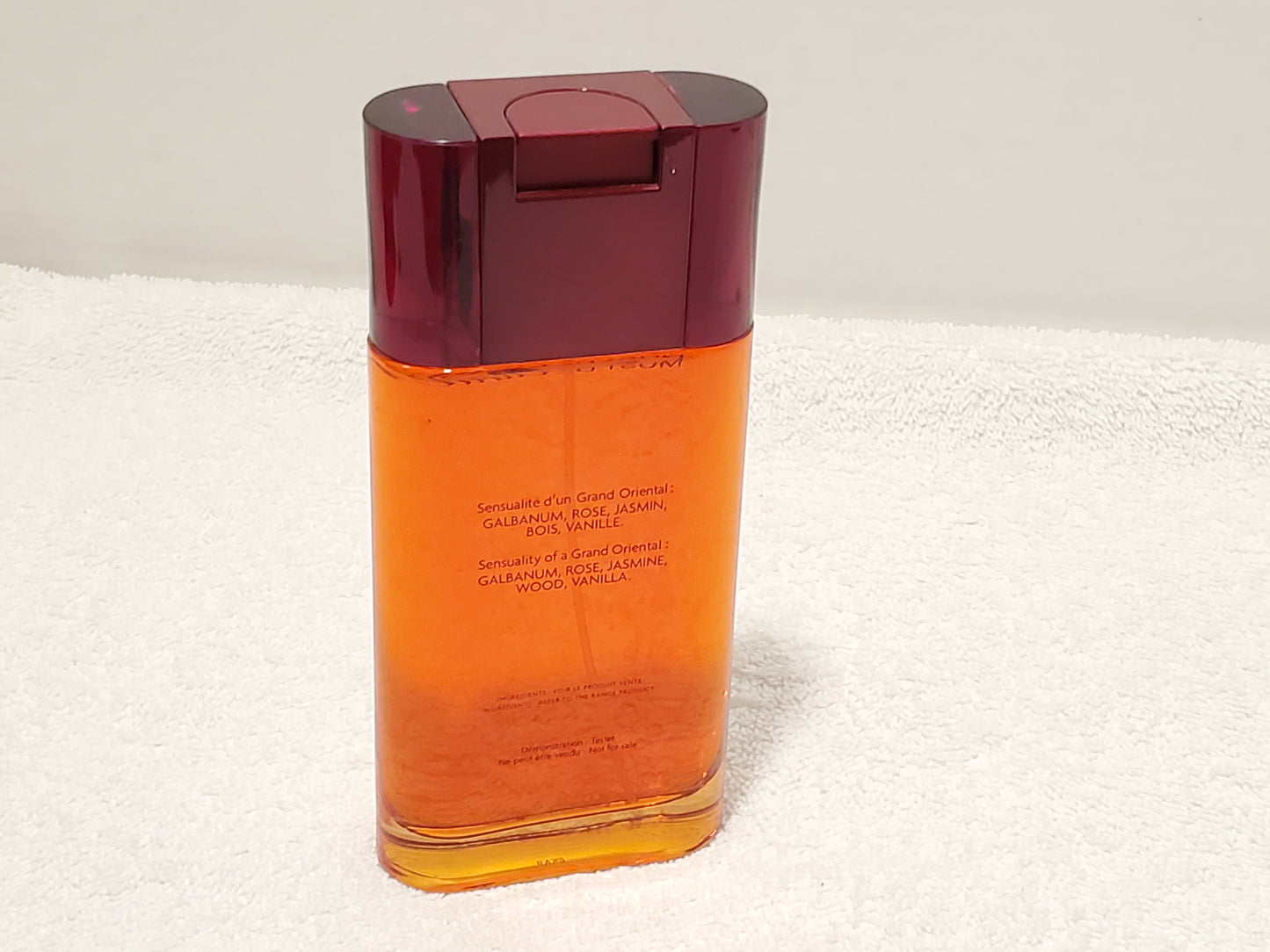 Vintage Must De Cartier Eau De Toilette Spray Women's Perfume 3.3 oz Bottle Made in France