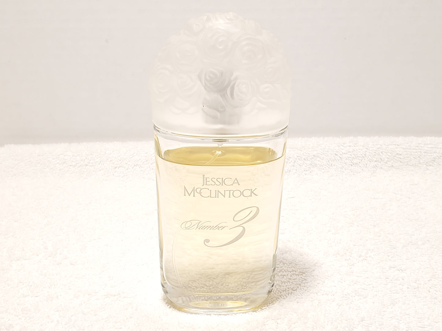 Vintage Jessica McClintock Women's Eau De Parfum Spray 3.4 oz Bottle Perfume