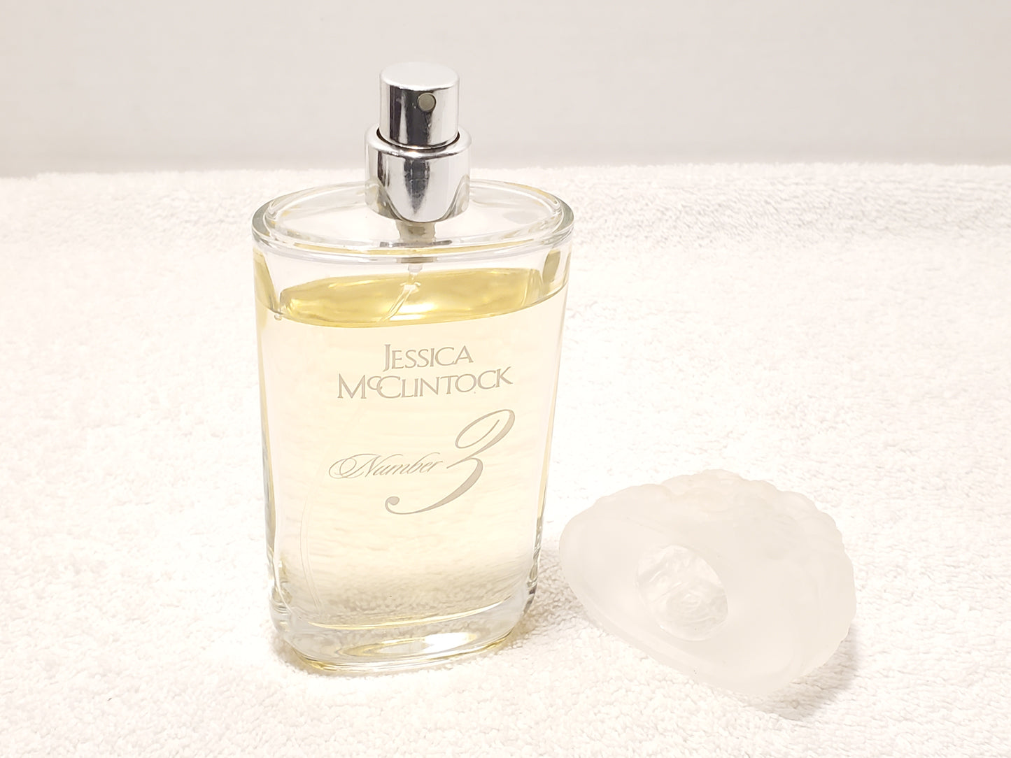 Vintage Jessica McClintock Women's Eau De Parfum Spray 3.4 oz Bottle Perfume