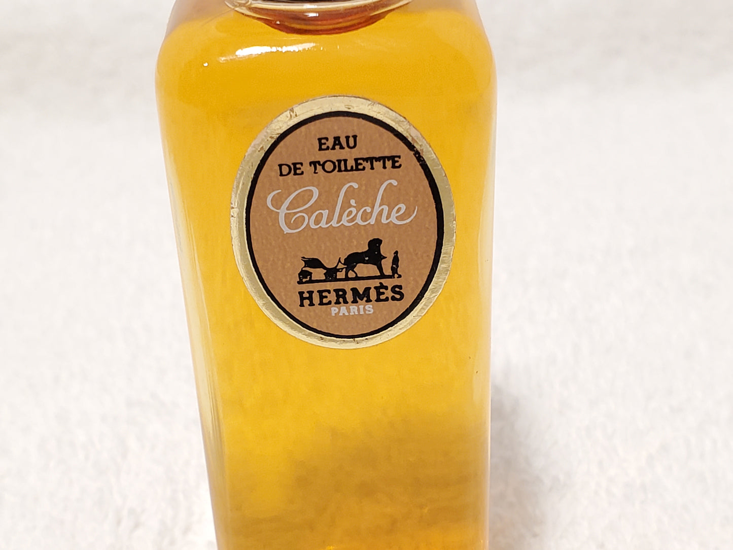 Vintage Caleche Hermes Paris Eau De Toilette Womens 0.8 oz Bottle Splash Perfume
