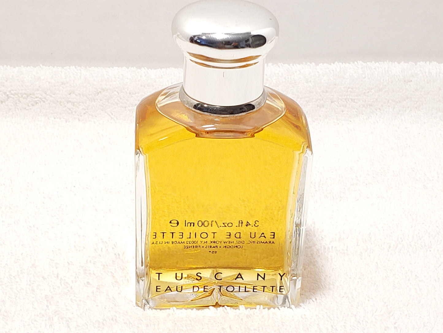 Vintage Aramis Tuscany Men's Eau De Toilette Cologne Splash 3.4 oz Bottle
