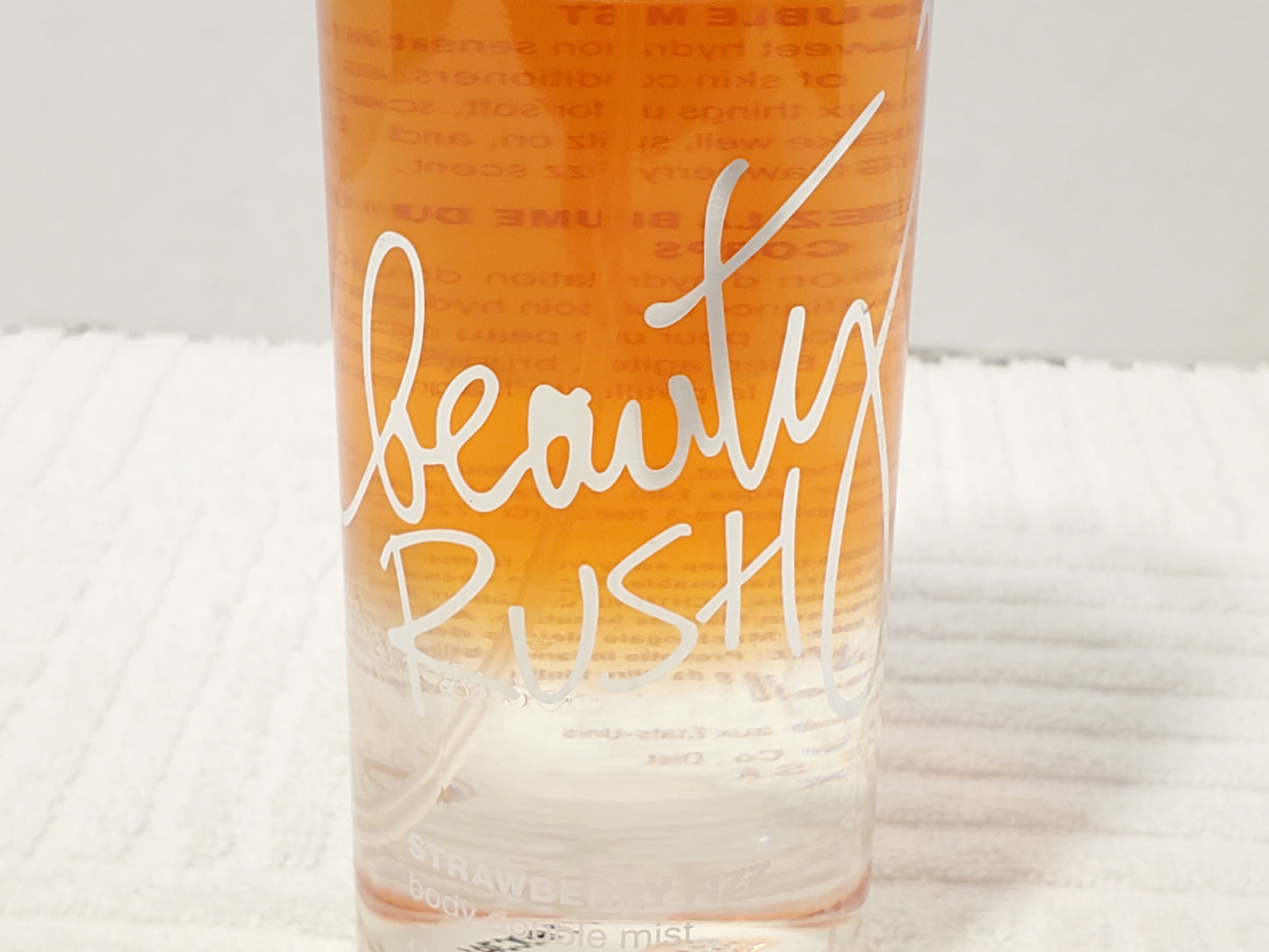 Victoria's Secret Beauty Rush Strawberry Fizz Women's Body Mist 8.4 oz Bottle Spray