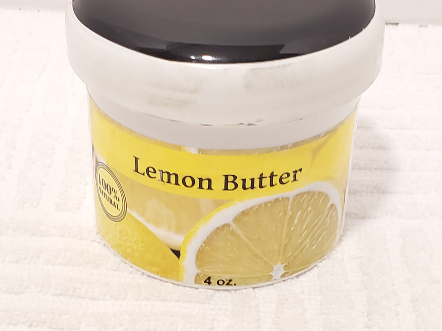 Lemon Butter 4 oz Plastic Container Nourishing Skincare