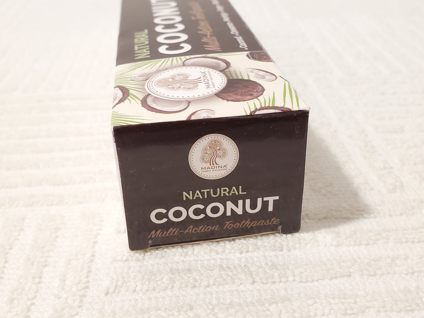 Madina Neem Advance Natural Coconut Multi Action Toothpaste Fluoride Free Whitening