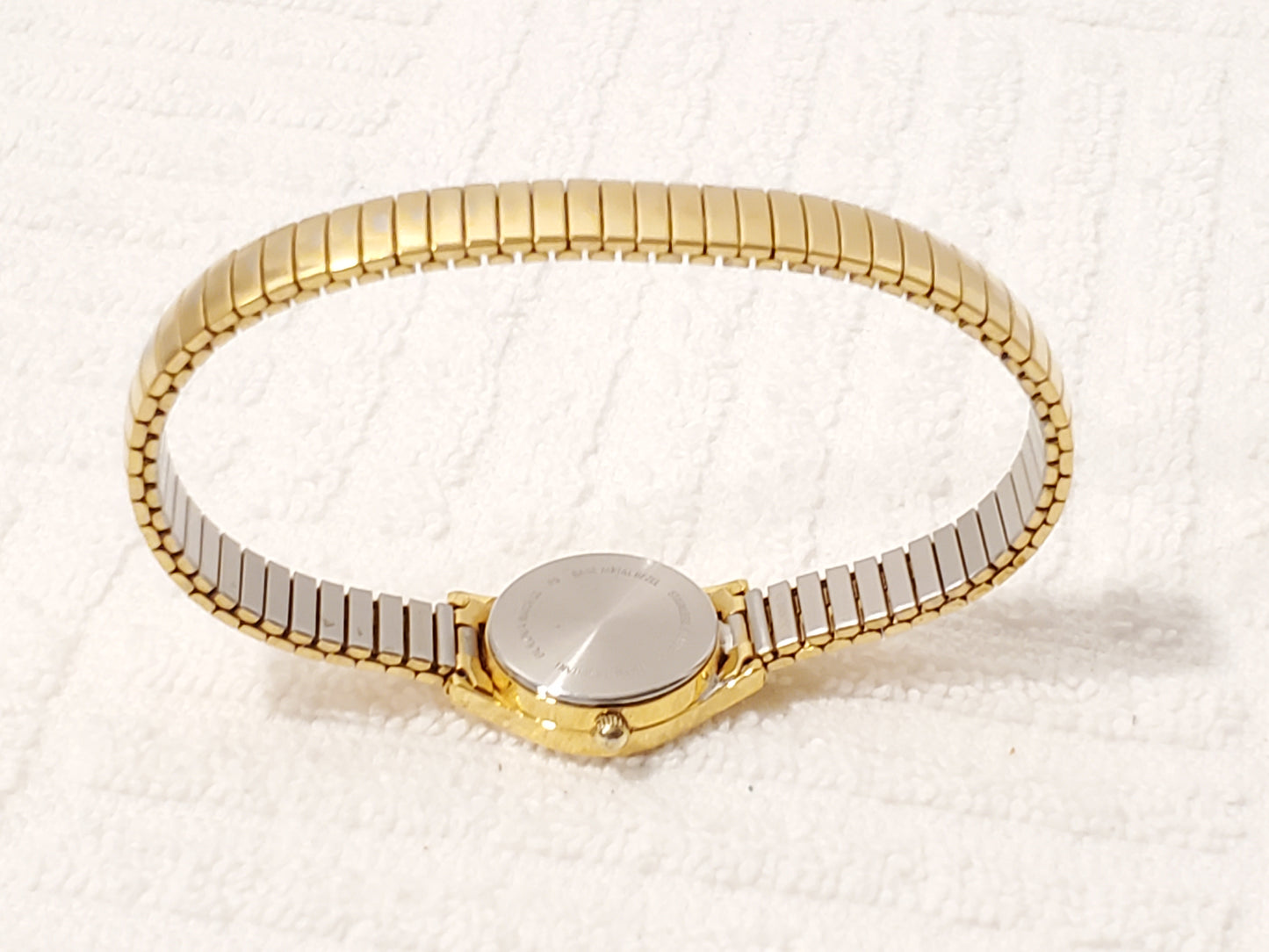 Vintage Caravelle by Bulova Women's Watch Gold Tone Flex Band Stainless Steel