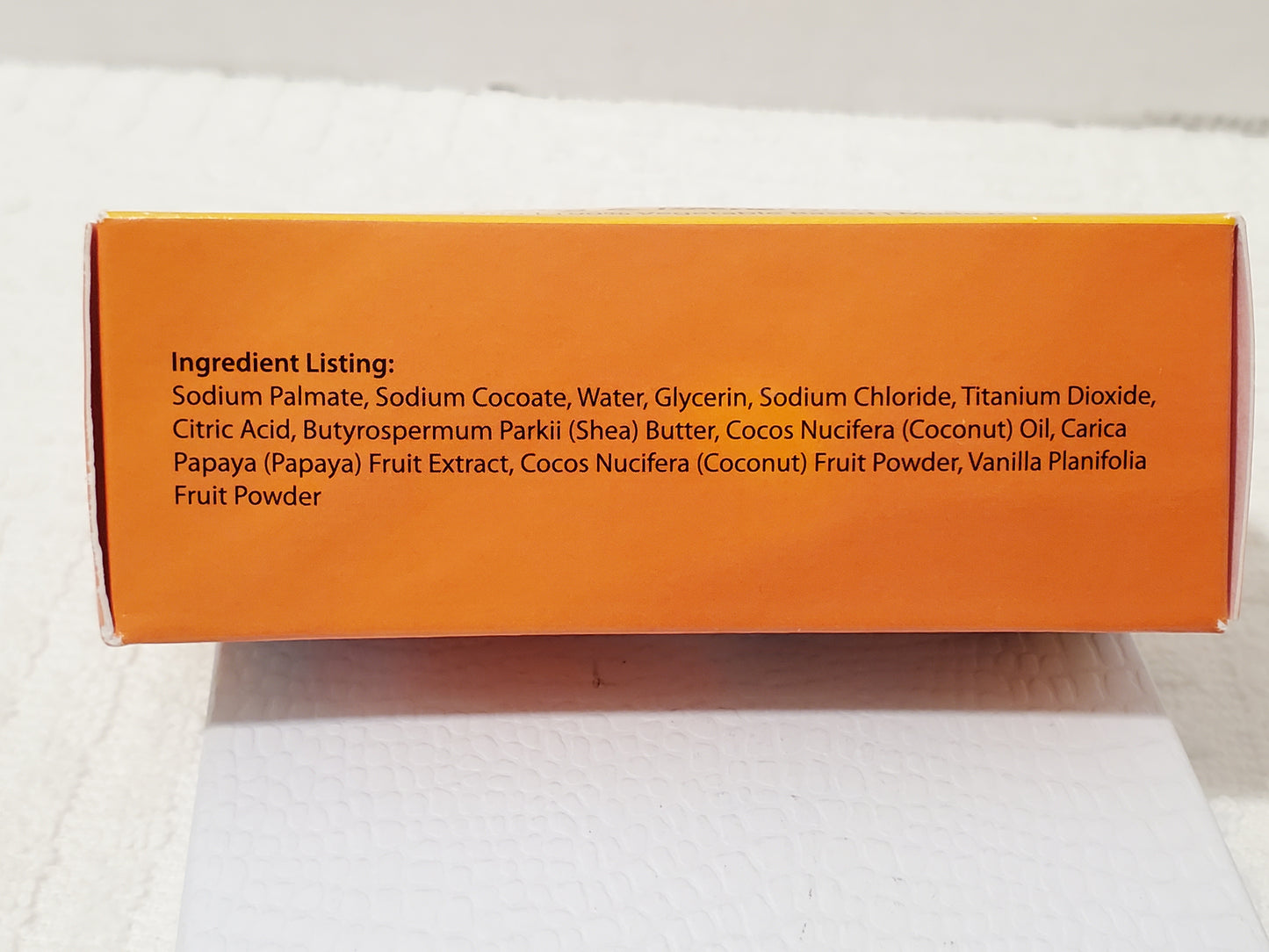 Coconut Papaya Soap 5 oz Bar by Ninon Cleanses Rejuvenate Exfoliating