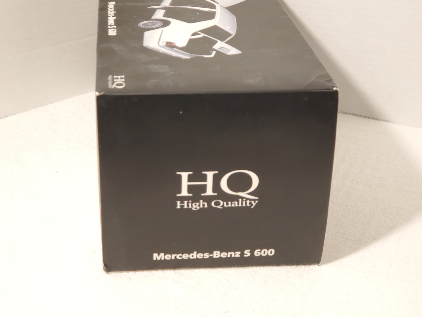 Vintage Norev 1997 Mercedes Benz S 600 White Diecast Car 1:18 Scale High Quality