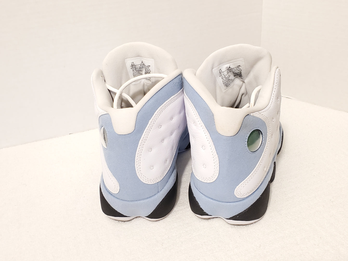 Nike Air Jordan 13 Retro Blue Grey White Black Men's Size 8.5 Leather Suede