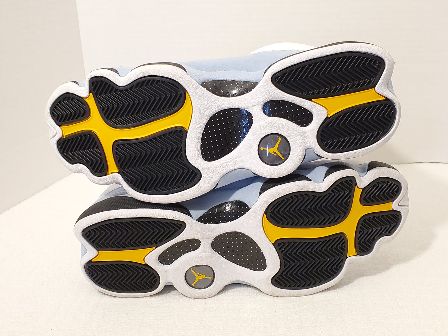 Nike Air Jordan 13 Retro Blue Grey White Black Men's Size 8.5 Leather Suede
