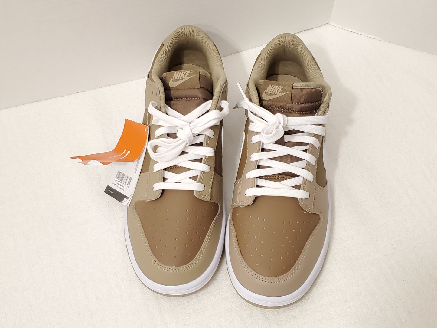 Nike Low Dunk Retro Judge Grey Hazel Rush Two Toned Brown Men's Sneaker Lace Up