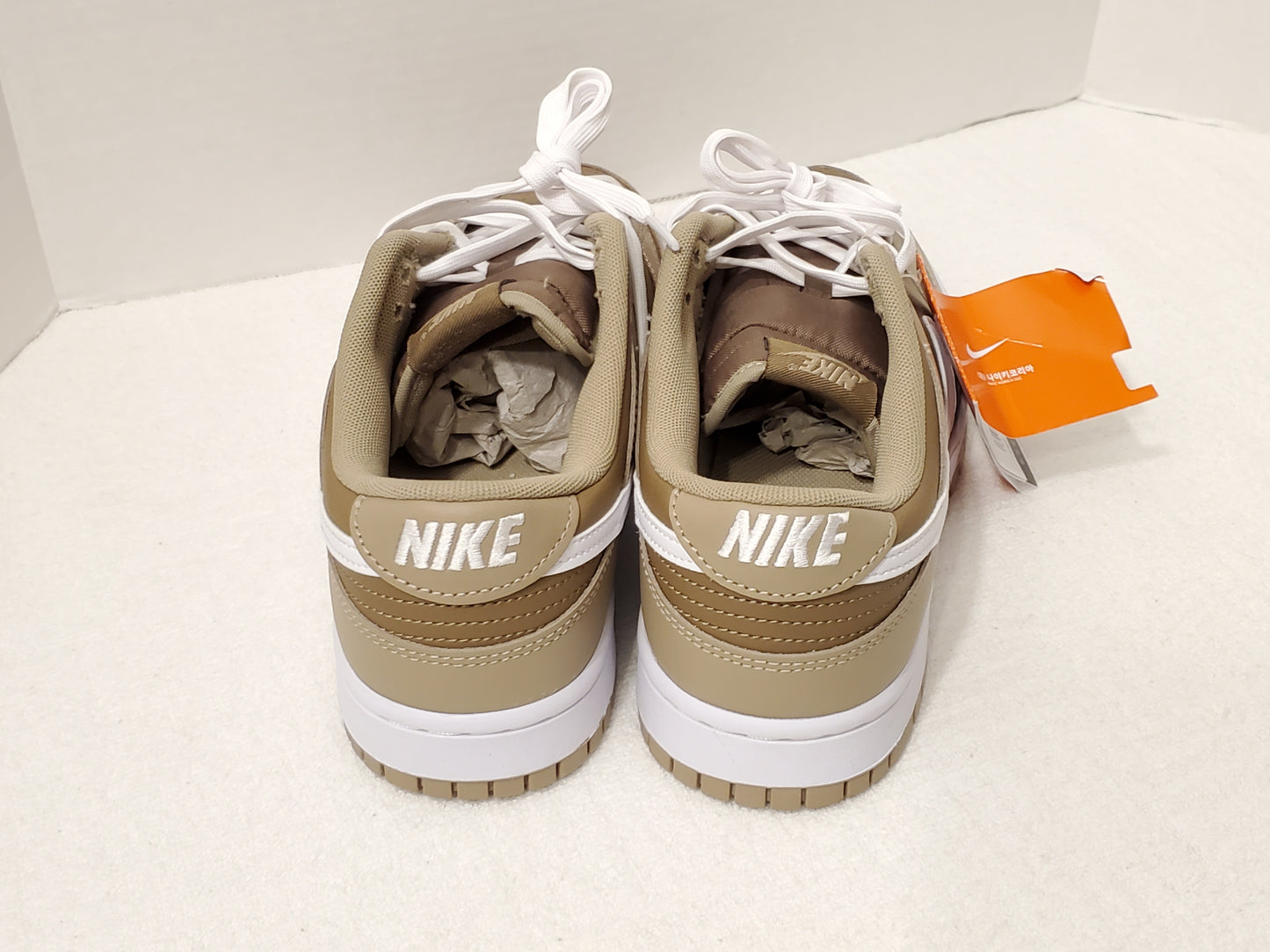 Nike Low Dunk Retro Judge Grey Hazel Rush Two Toned Brown Men's Sneaker Lace Up