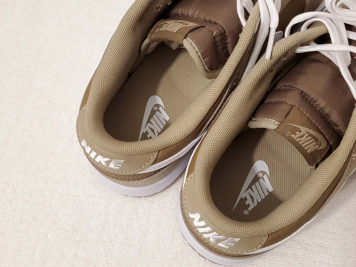 Nike Low Dunk Retro Judge Grey Hazel Rush Two Toned Brown Men's Sneaker Lace Up