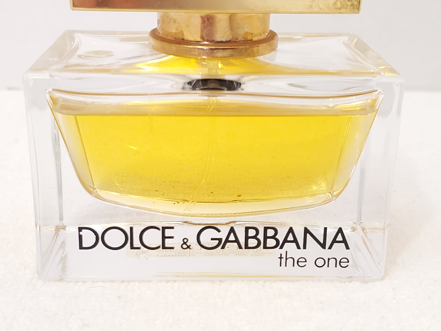 Dolce Gabbana The One Women's Perfume 2.5 oz Bottle Spray Fragrance Pre-Owned