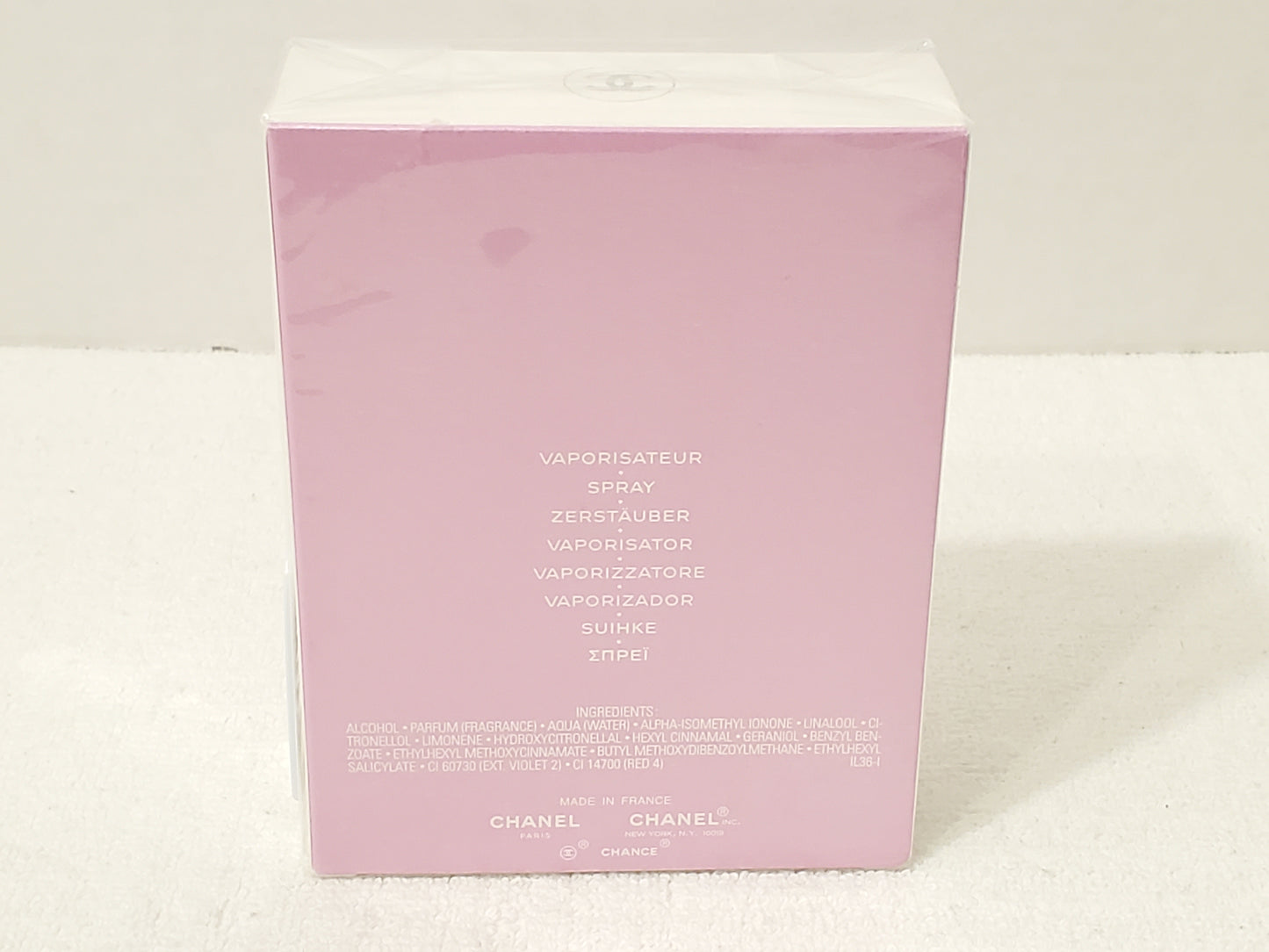 Chanel Chance Eau Tendre Women's Perfume Spray 3.4 oz EDT Bottle New Sealed