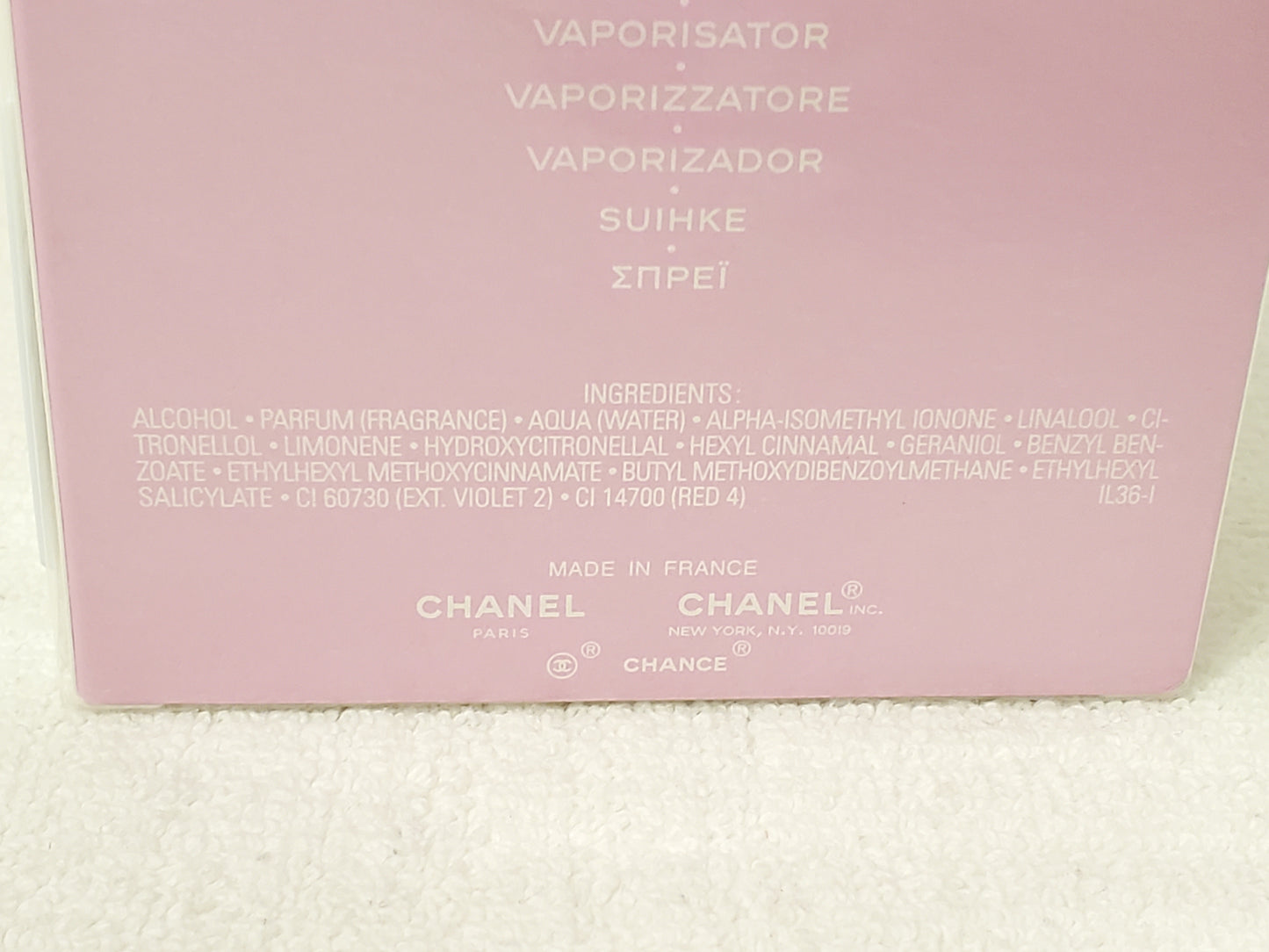 Chanel Chance Eau Tendre Women's Perfume Spray 3.4 oz EDT Bottle New Sealed