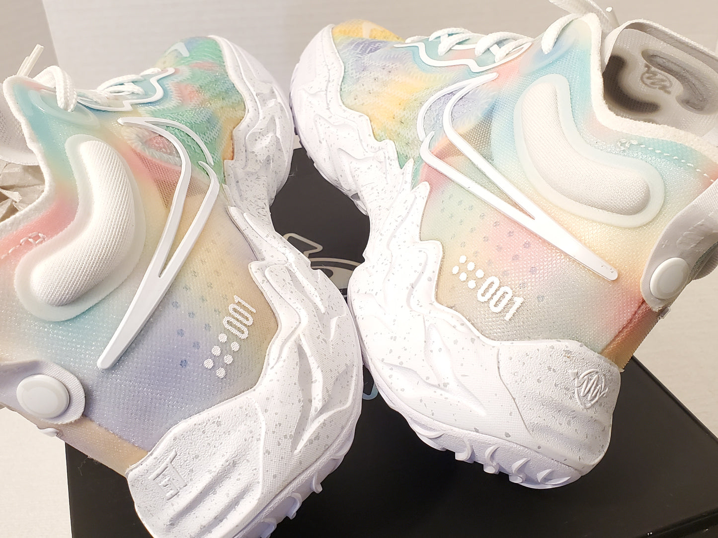 Nike Air Zoom GT Run Tie Dye Basketball Sneakers Women's Size 7.5 CZ0202-900 NEW