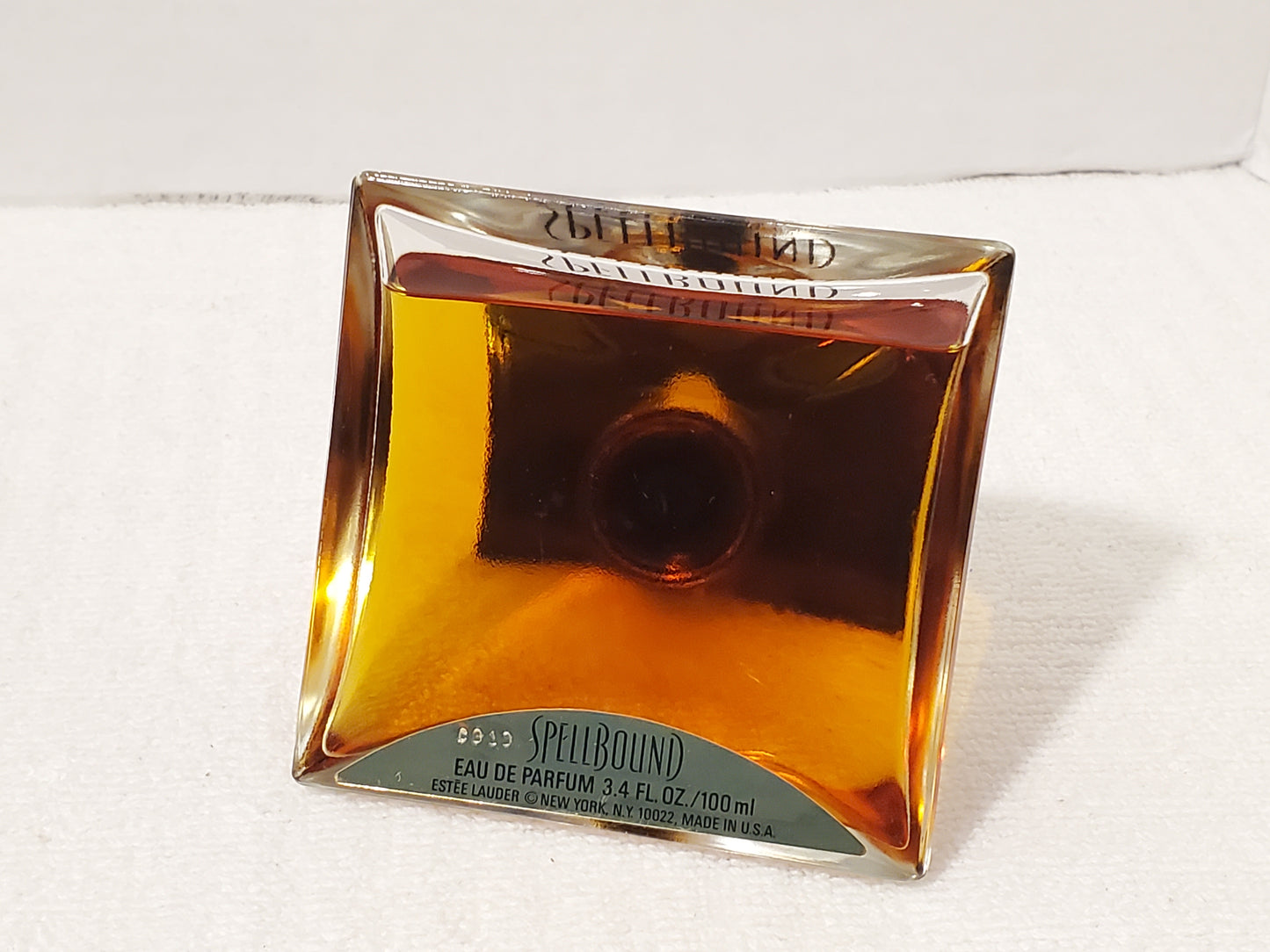 Vintage Spellbound by Estee Lauder Perfume Splash 3.4 oz Bottle Women's EDT