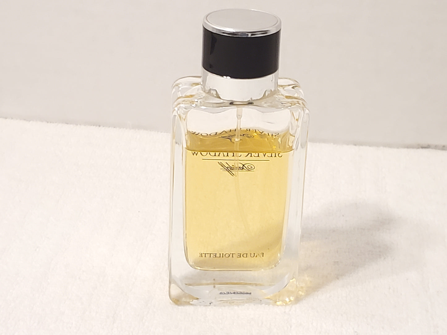 Vintage Silver Shadow Davidoff Men's Cologne Spray 1.7 oz Bottle Made in France