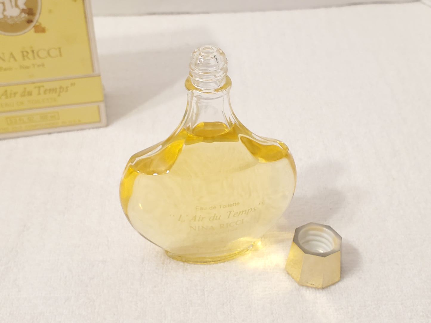 Vintage NINA RICCI L'Air du Temps 3.3 oz Eau De Toilette Splash Perfume Women's