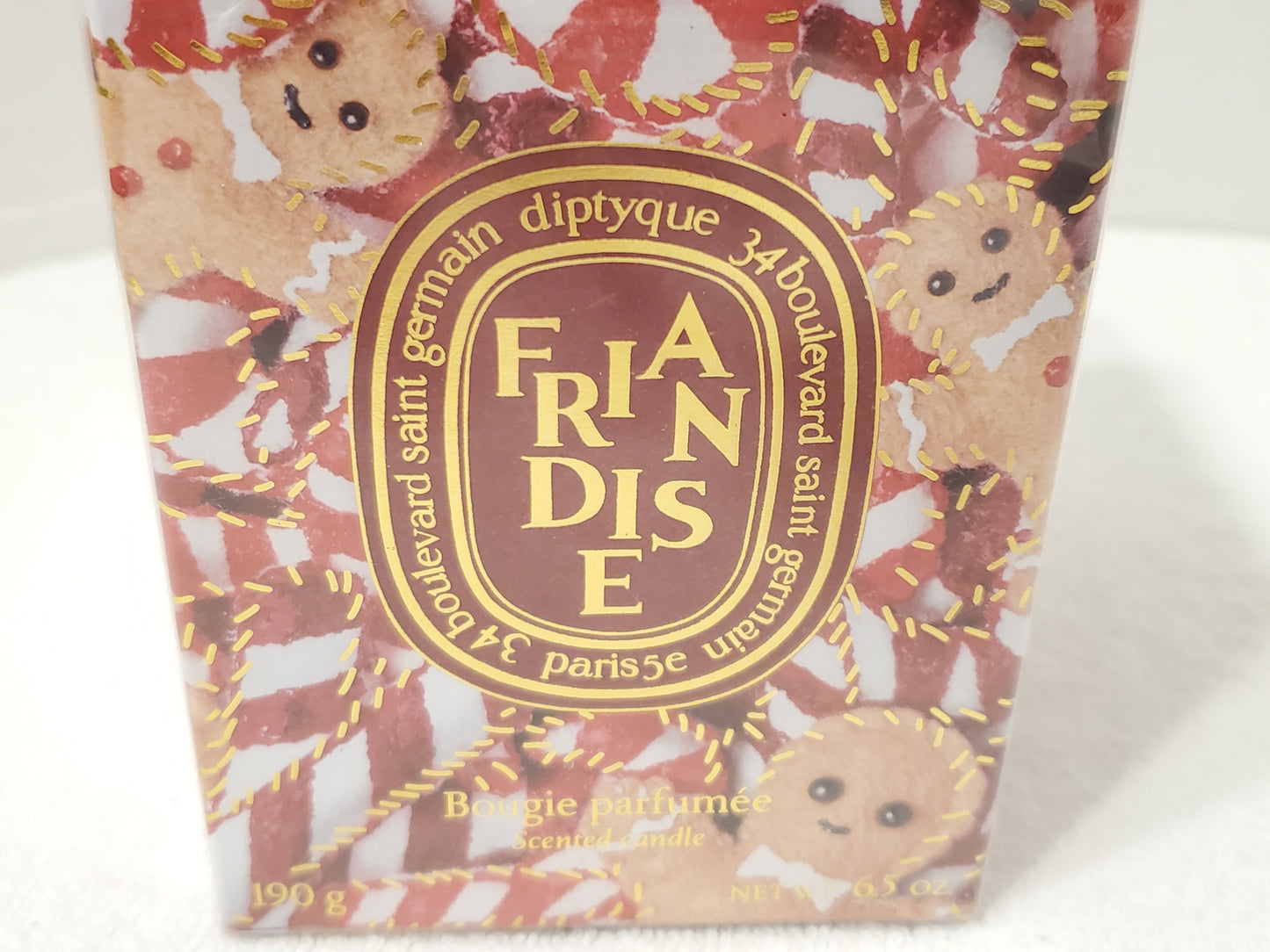 Diptyque Paris Friandise Scented Candle 6.5 oz Made in France New Sealed Box