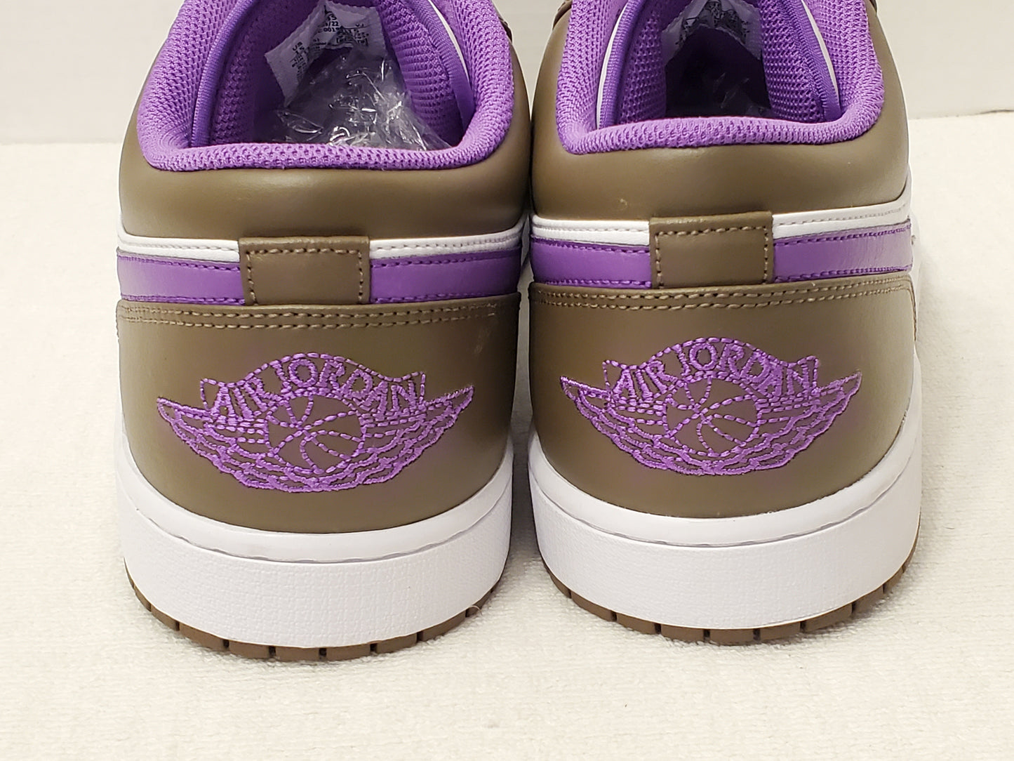 Nike Air Jordan 1 Low Top Palomino Purple Mocha Men’s Size 15 Sneakers
