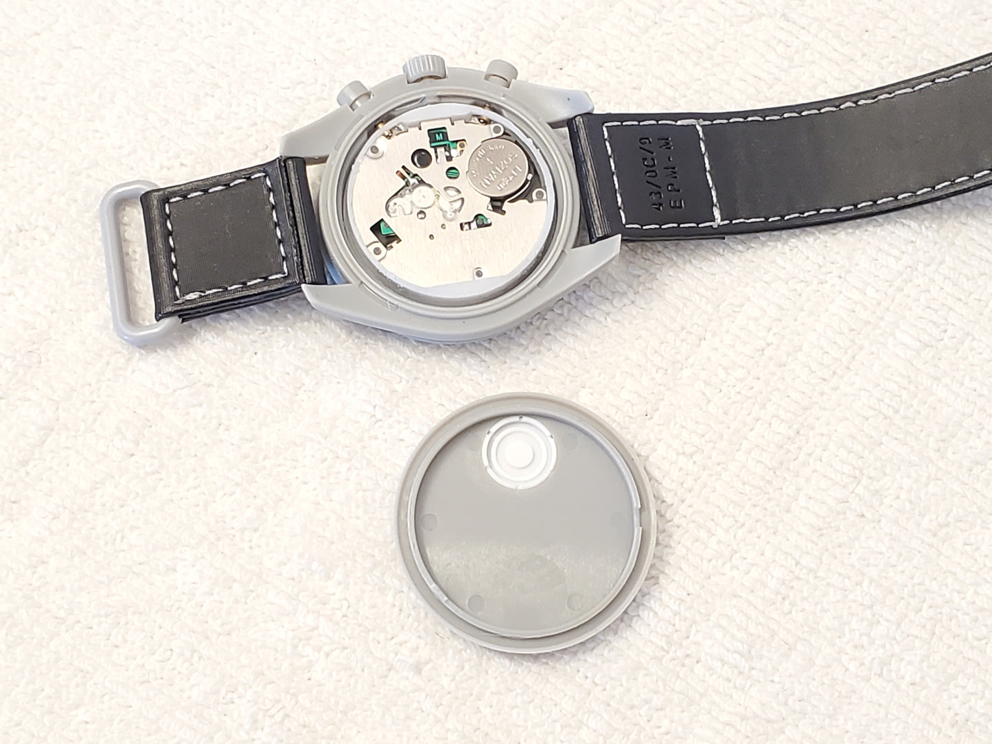 Omega x Swatch Swiss Made Speed Master Men's Moons Watch Chronograph Four Jewels