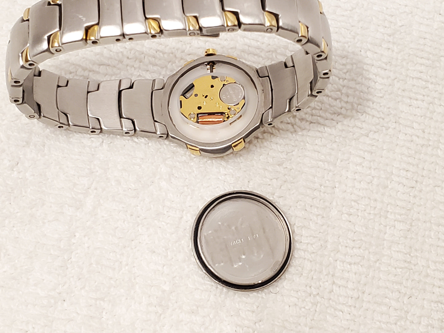 Vintage Citizen Elegance Women's Stainless Steel Gold Plated Quartz Watch