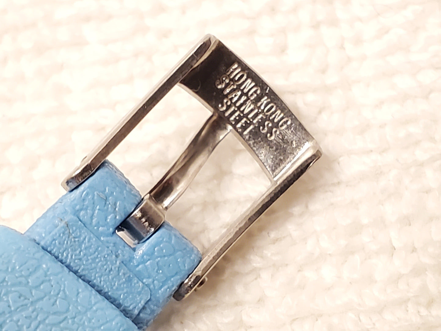Vintage Timex 1958 Snoopy Womens Wind Up Watch Blue Dial Band Base Metal S Steel