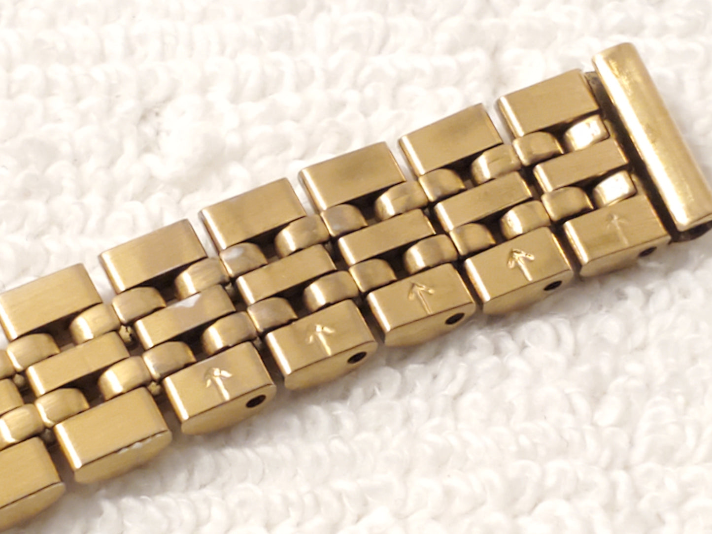 Vintage Seiko SQ Women's Black Dial Gold Tone Day Date Quartz Watch One Jewel