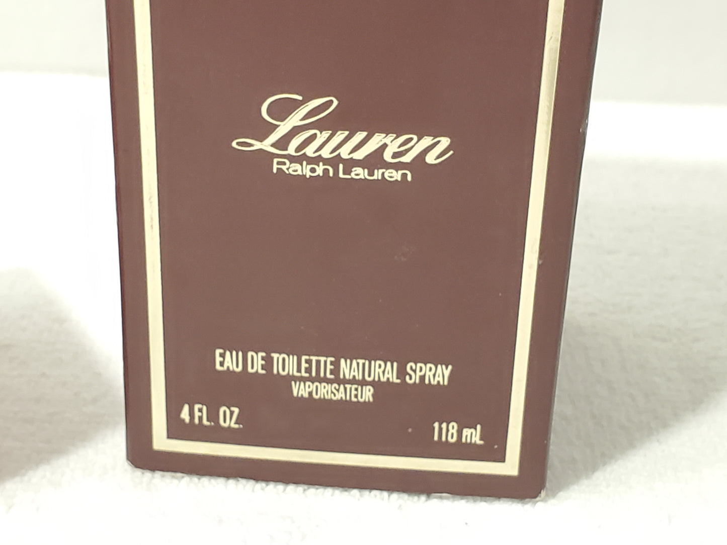 Vintage Lauren Ralph Lauren Eau De Toilette Women's Perfume Spray 4 oz Bottle