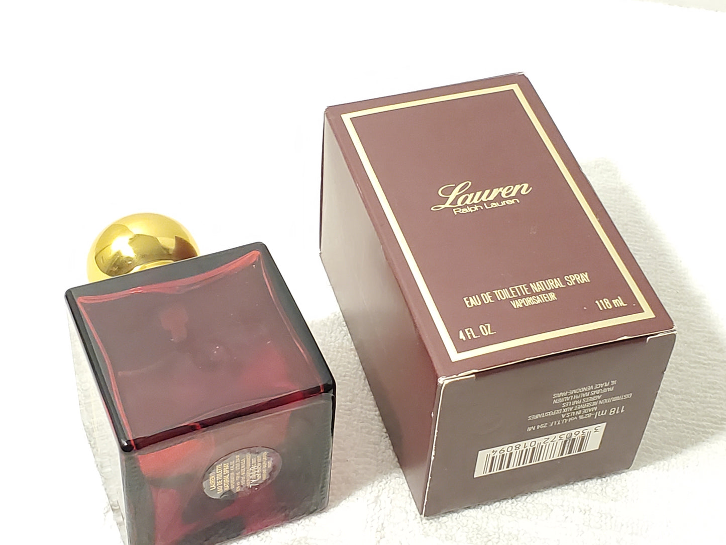 Vintage Lauren Ralph Lauren Eau De Toilette Women's Perfume Spray 4 oz Bottle