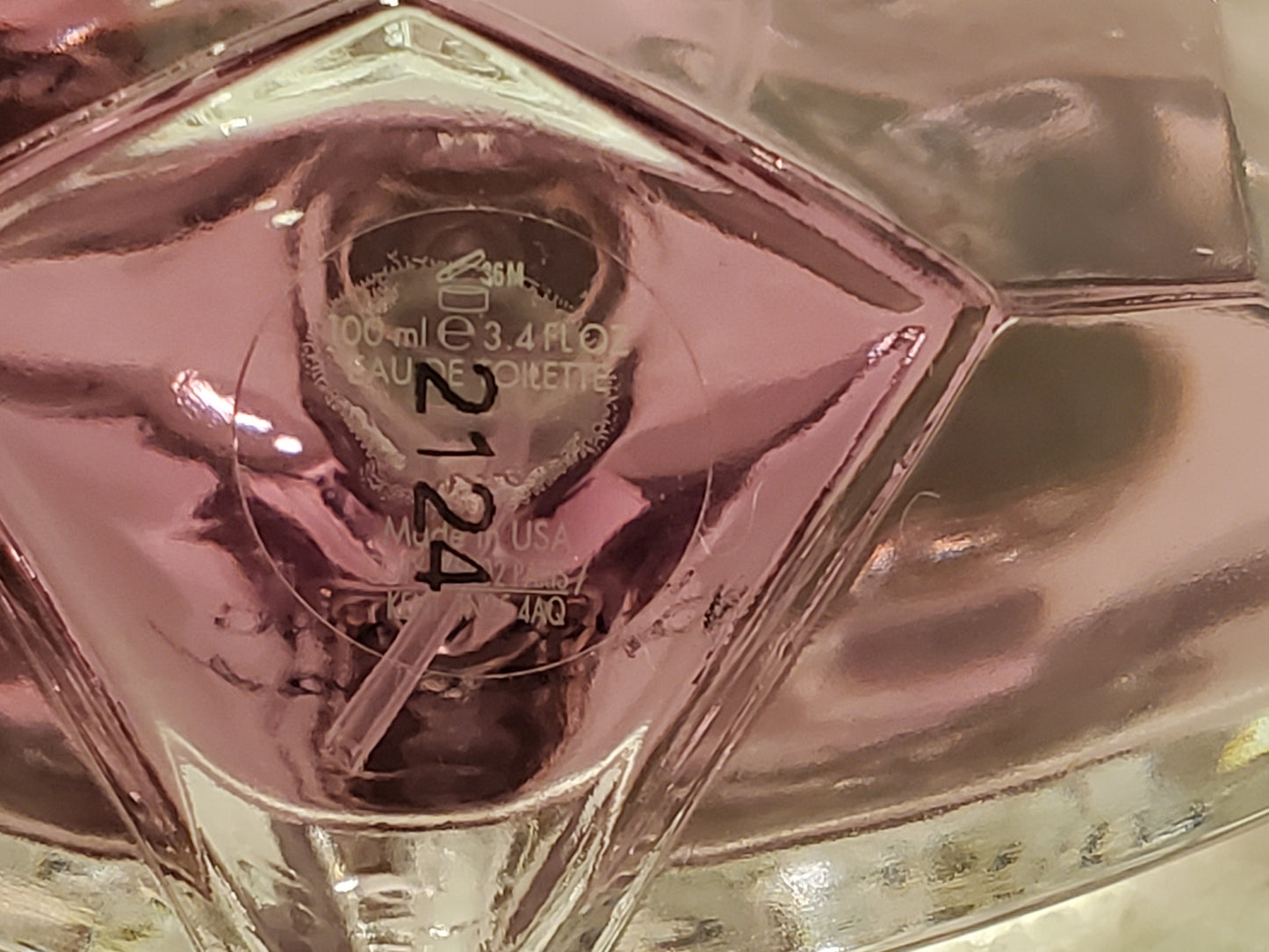 Vera Wang Princess Women's Perfume 3.4 oz Bottle Eau De Toilette Spray
