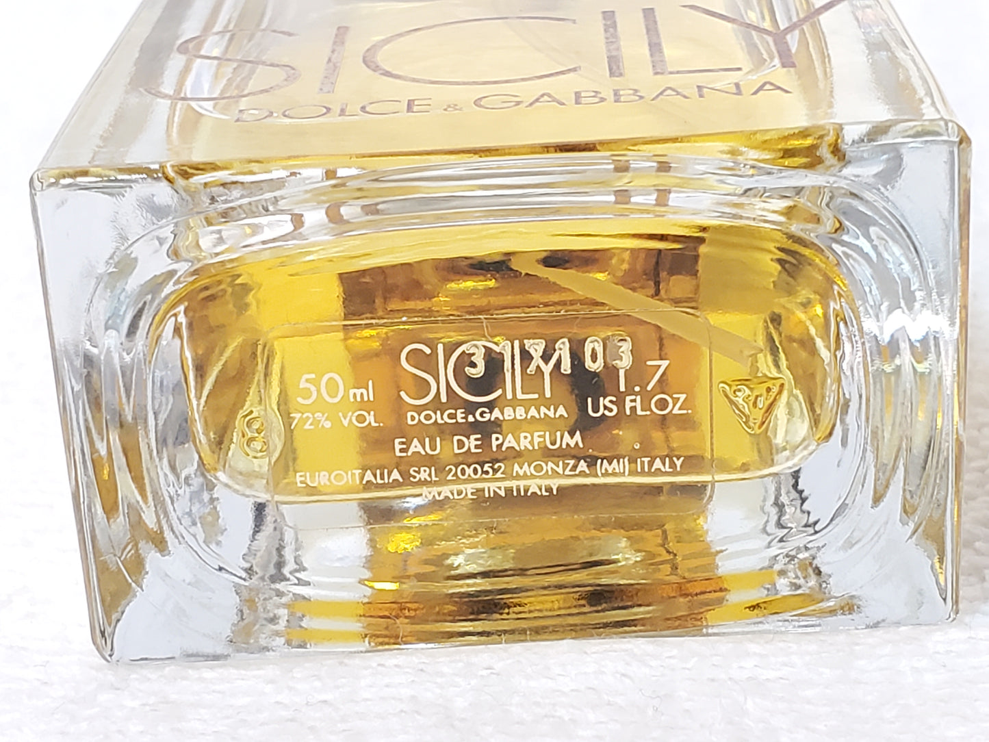 Vintage Sicily by Dolce & Gabbana Womens Eau de Parfum 1.7 oz Bottle Spray Italy