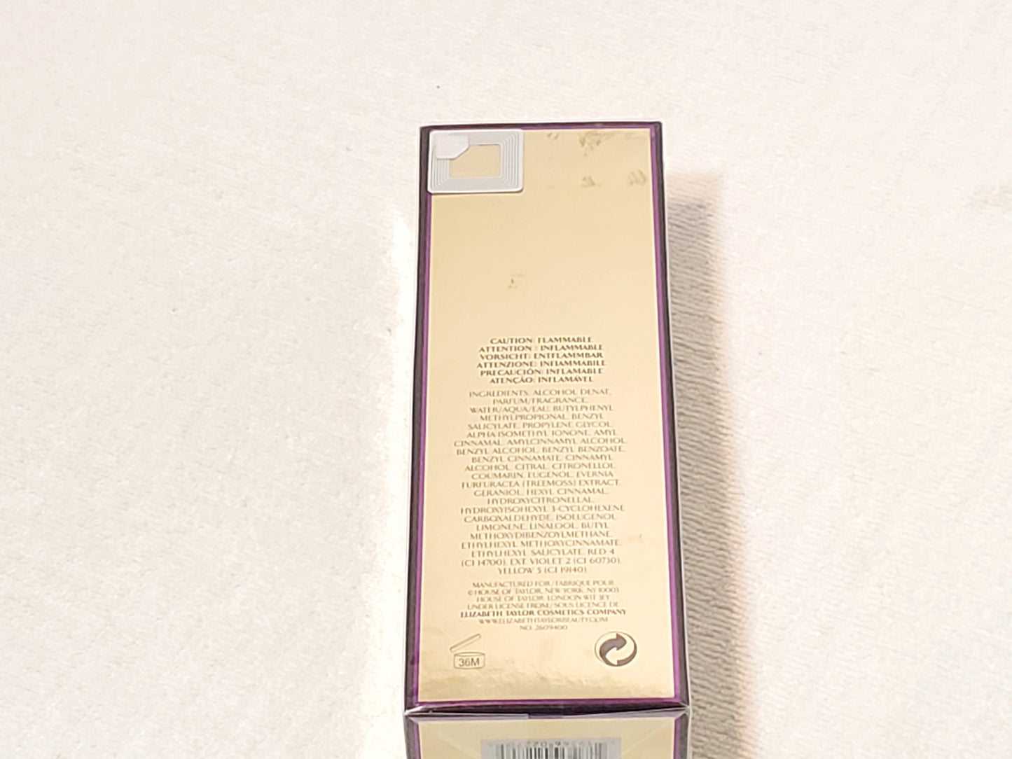 Vintage White Diamonds by Elizabeth Taylor Women's Perfume 3.3 oz New Sealed