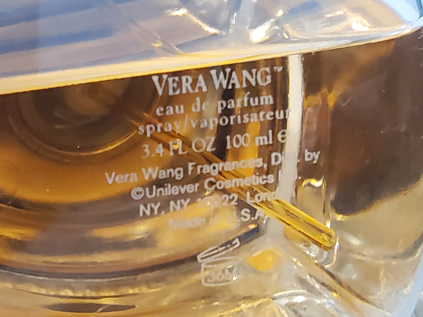 Vera Wang Eau De Parfum Women's 3.4 oz Spray Perfume Floral Fragrance Vintage
