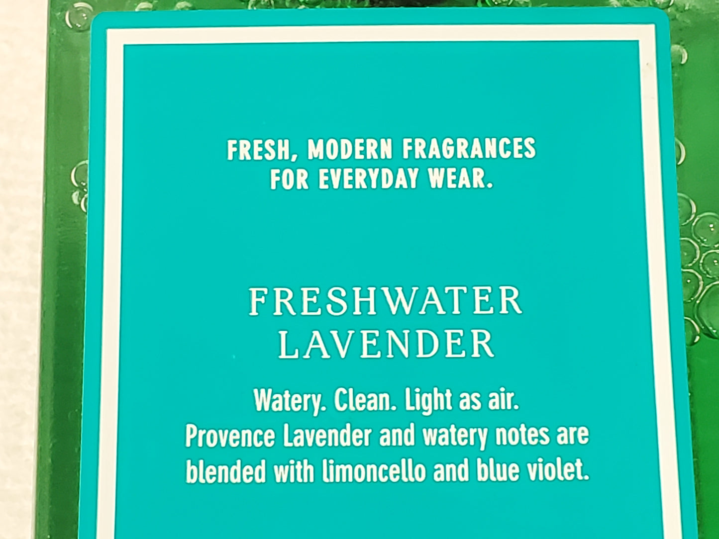 C. O. Bigelow Freshwater Lavender Green Body Wash 11.6 oz Bottle New York City