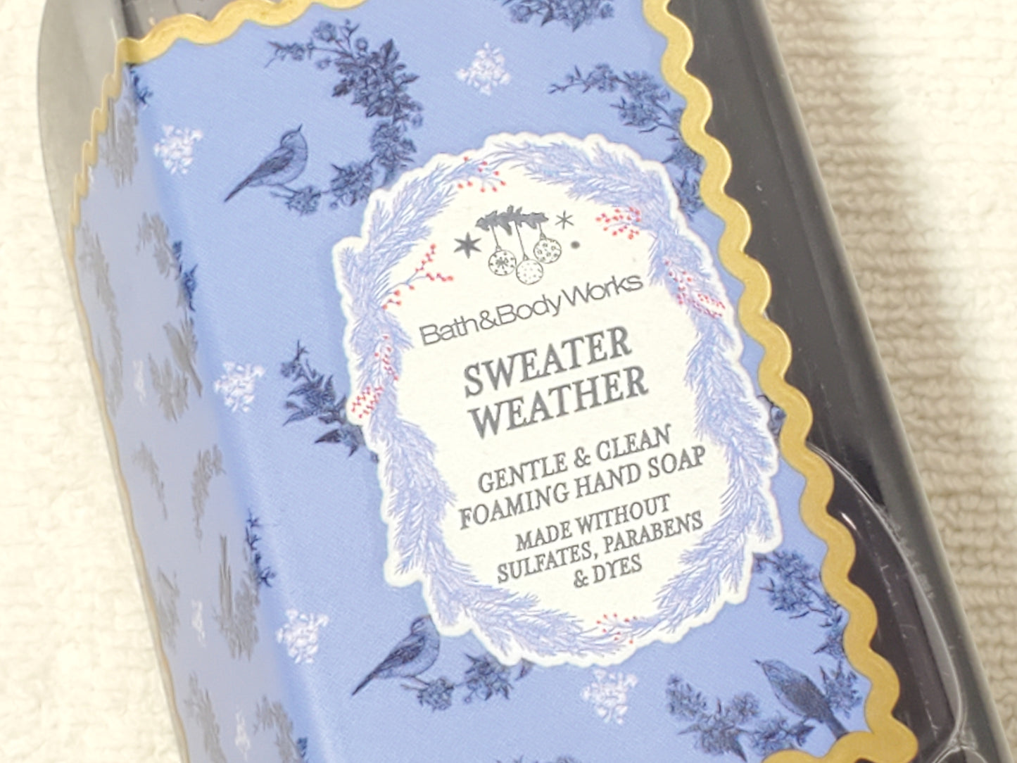 Bath & Body Works Sweater Weather Gentle Foaming Hand Soap 8.75 oz Bottle New
