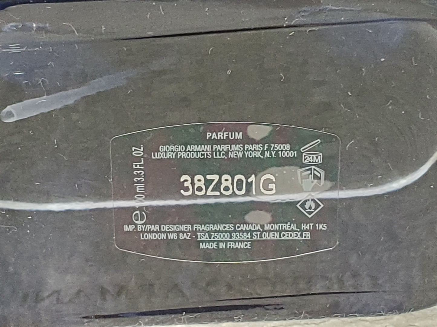 Acqua Di Gio Profondo by Giorgio Armani 3.3 oz 100 ml Cologne Spray for Men New