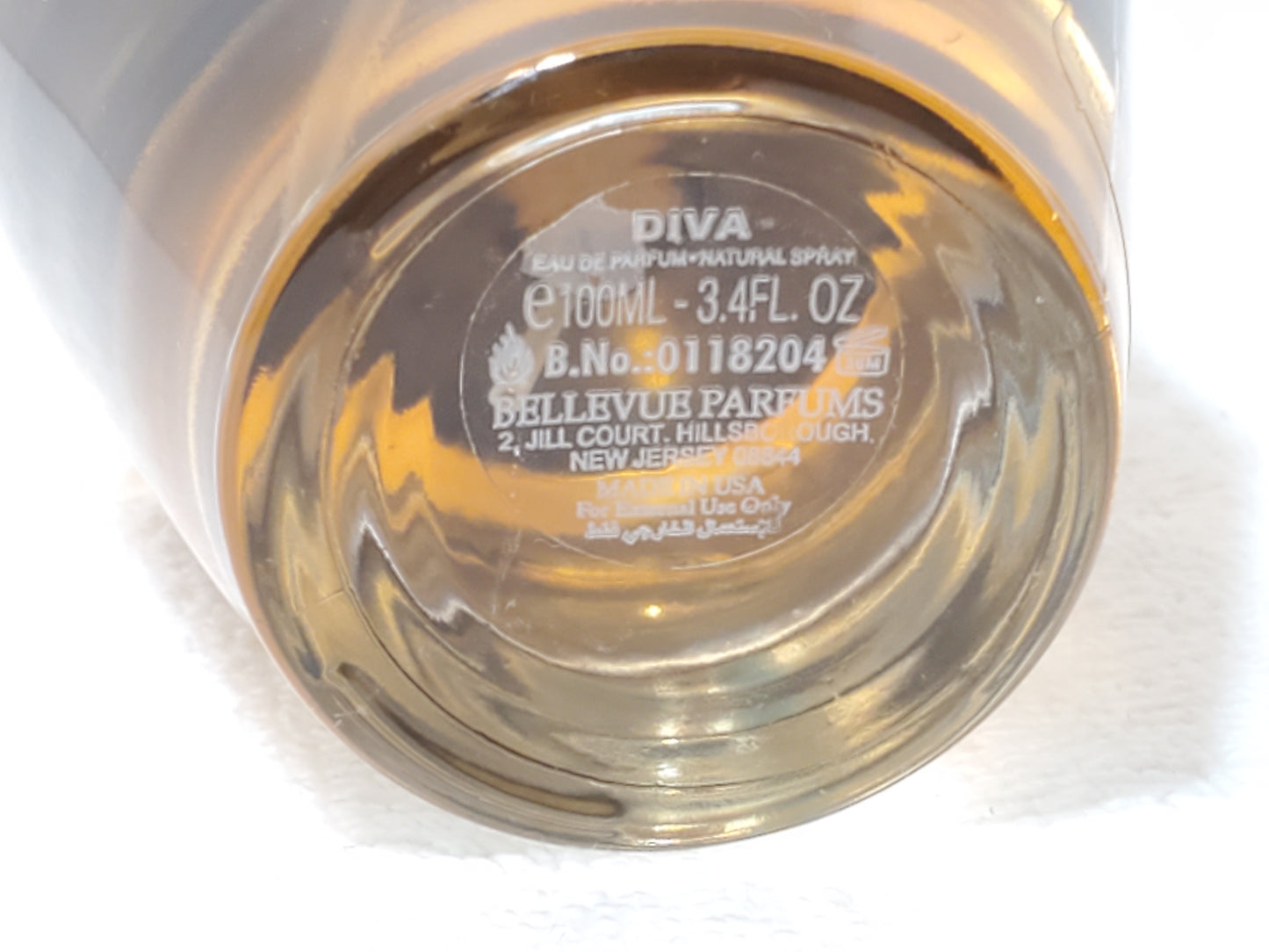 Diva by Jean Rish Perfume for Women 3.4 fl oz 100 ml Spray Bellevue Parfums New