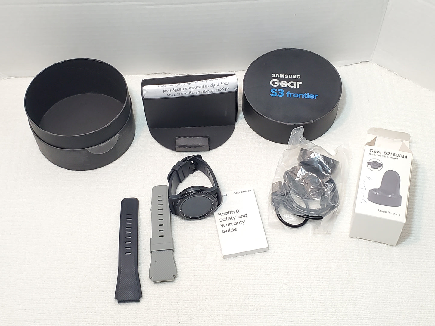 Samsung Gear S3 Frontier 46mm Smartwatch Bluetooth GPS AMOLED Display S Steel