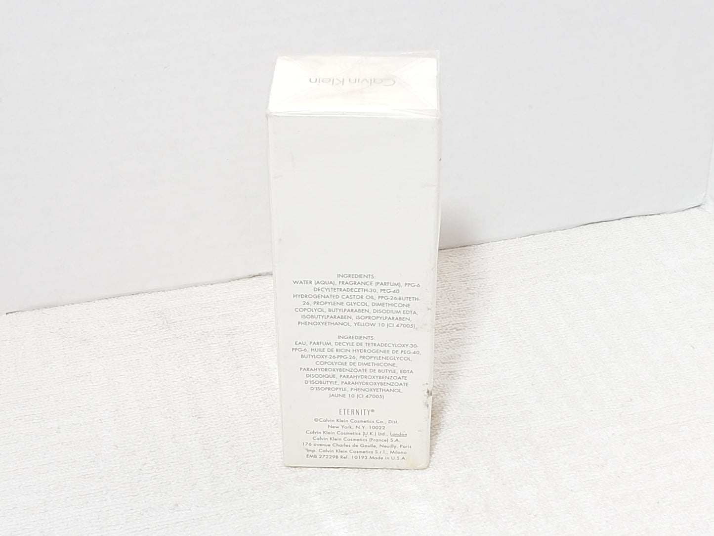 Eternity by Calvin Klein 3.4 oz / 100ml Eau de Parfum Body Mist Spray Sealed New