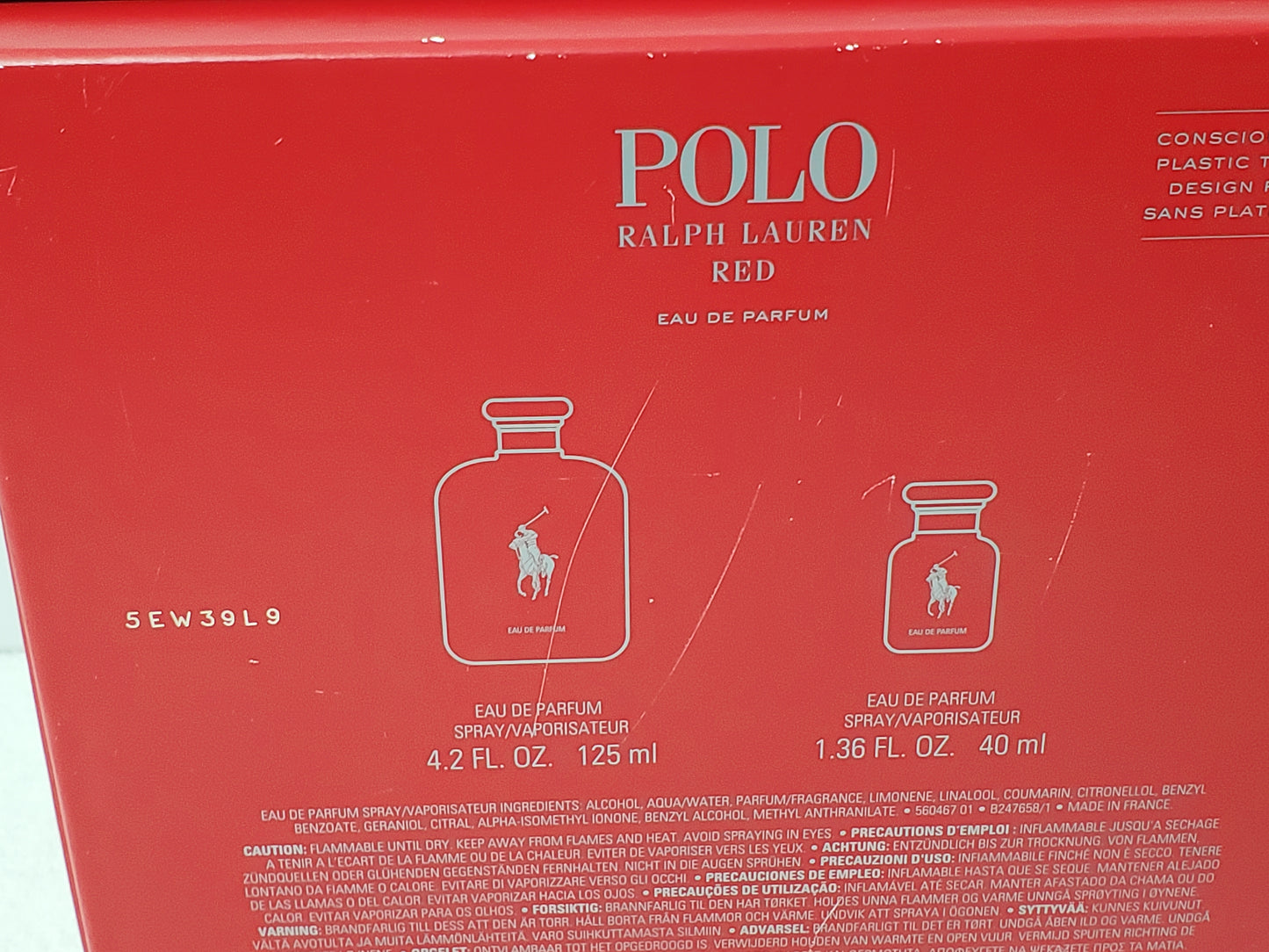 Ralph Lauren Polo Red Eau de Parfum 2-Pc Gift Set - 4.2 oz & 1.36 oz EDP Sprays
