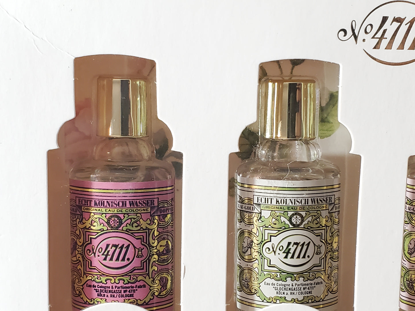 4711 Floral Collection Miniature Eau de Cologne Gift Set 4 x 8ml / 0.27 fl oz