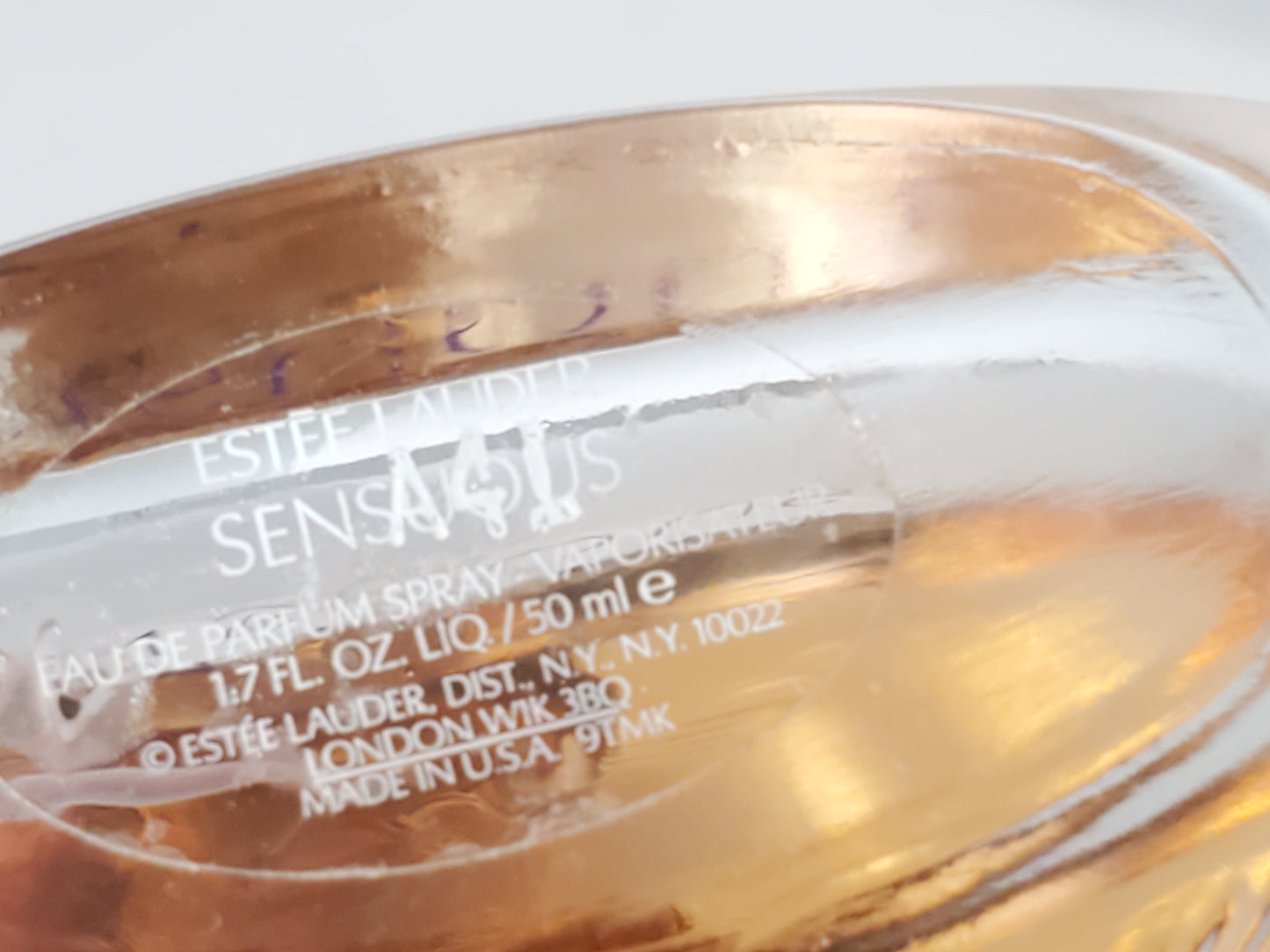 Estée Lauder Sensuous Eau de Parfum 1.7oz / 50ml Original Ribbed Bottle Women's