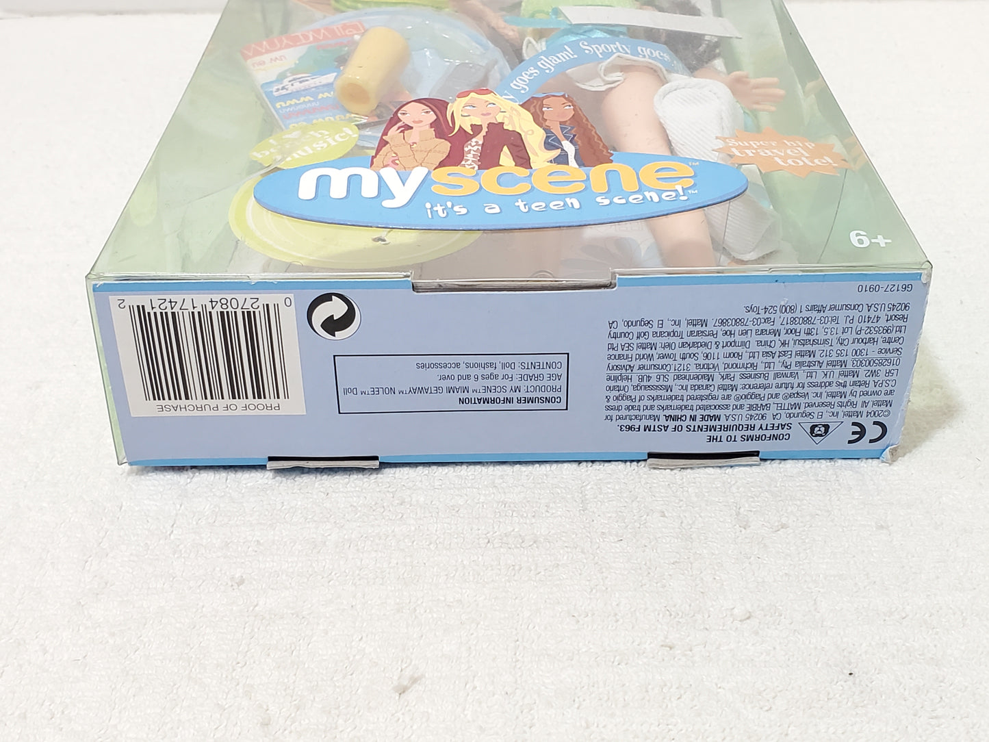 Mattel My Scene Miami Getaway Nolee Doll NIB 2004 Model G6127 Vintage Y2K